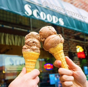 Ice Cream Cones from Scoops Old Fashioned Ice Cream Store