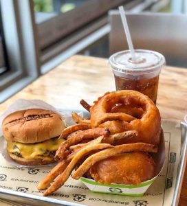 Burger and Fries from BurgerFi