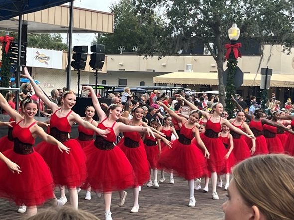 Winter Garden Parade Dance Troupe