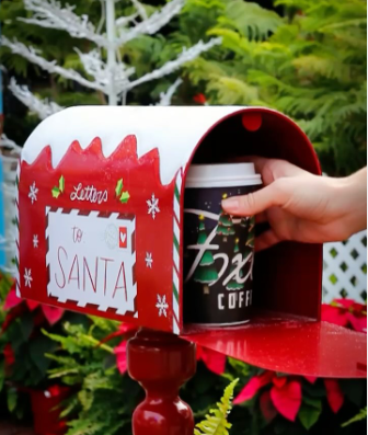 Foxtail Coffee Co Sending Santa a Peppermint Mocha In Mail