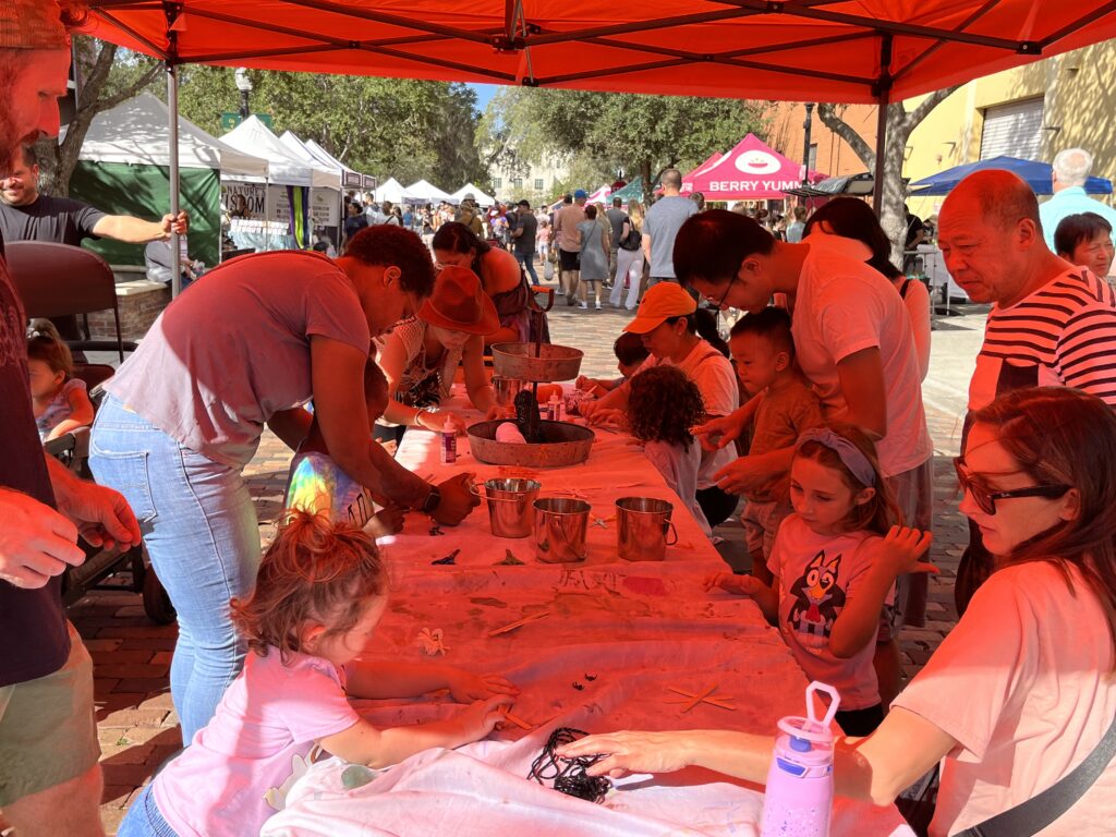 Valentines Day at the Market