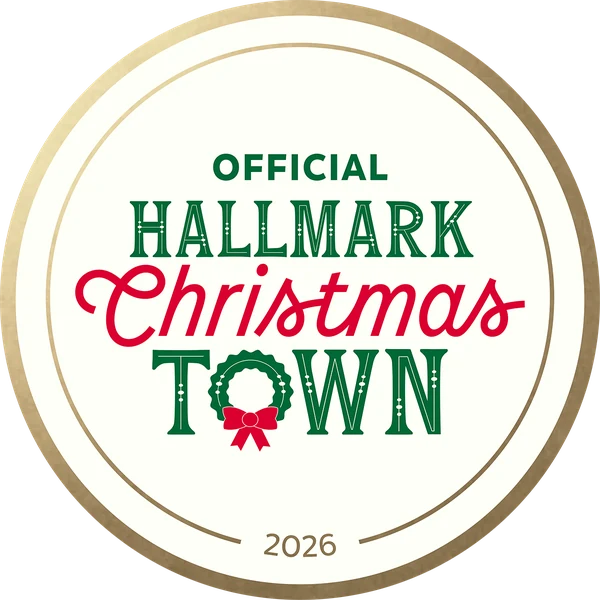 Official Hallmark Christmas Town 2026 seal
